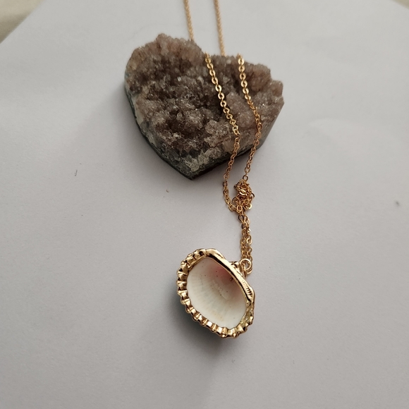 Women’s necklace Seashell and Gold Necklace Nwt - Picture 11 of 12